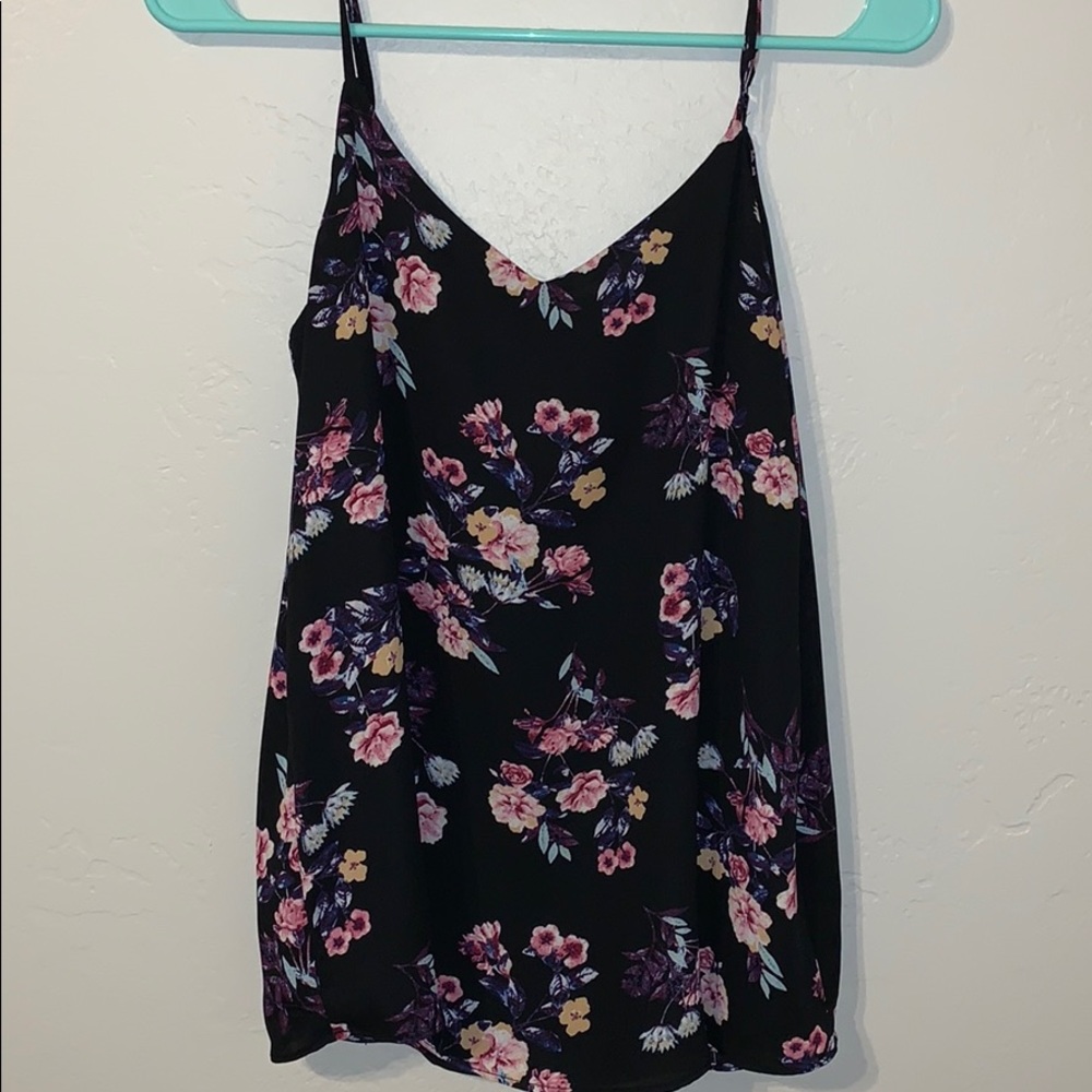 Floral tank top
